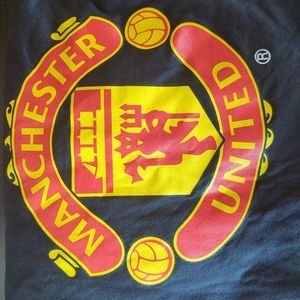 XL Black Manchester United short sleeve t-shirt